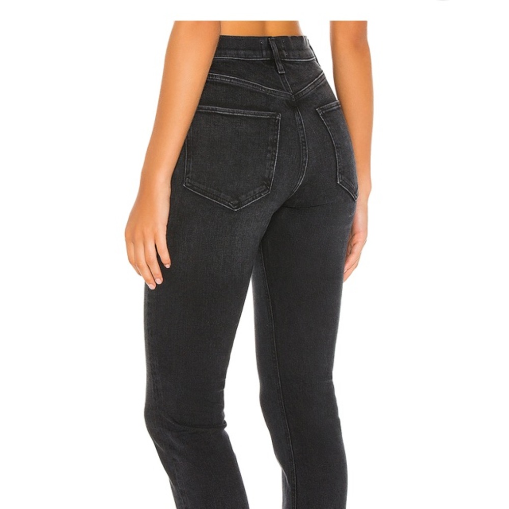 Agolde Riley Crop High Waisted Jeans - Picture 3 of 4